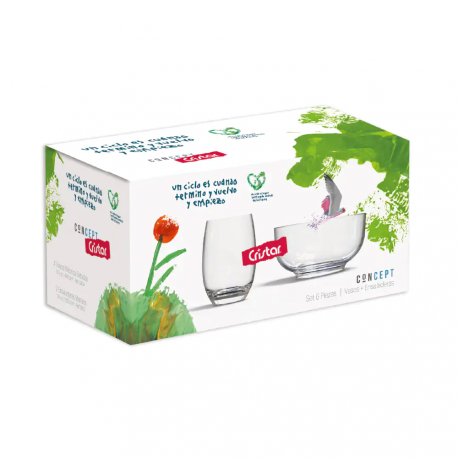 Set Mikonos Concept Estuche Cristar