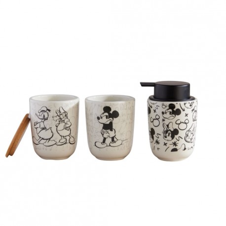 Set de Baño Corona Disney 3 Piezas Mickey and Friends
