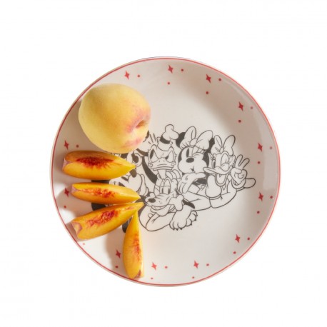 Plato Postre 20.4Cm Mickey Friends