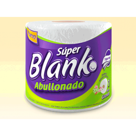 Super Blanco Papel Higienico Grande Abullonado 1Rx22m