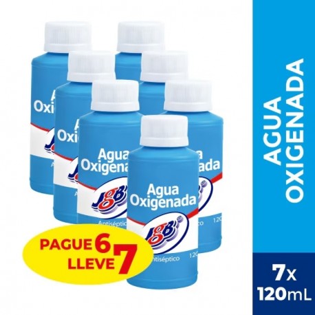 Agua Oxigenada JGB Pgue 6 Llve 7