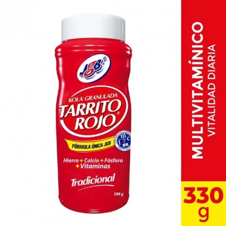 Tarrito Rojo JGB Tradicional 330 G