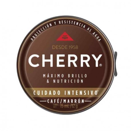 Betún Cherry En Pasta Marrón X 12gr