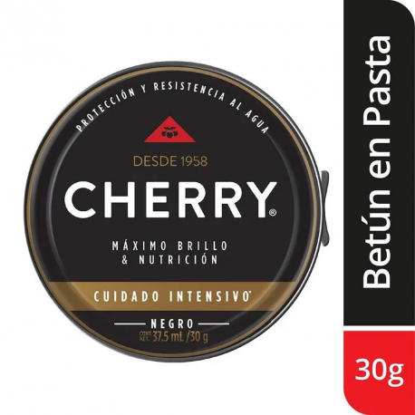 Betún Cherry En Pasta Negro X 30gr