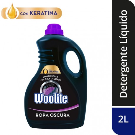 Detergente Jabón líquido Woolite Ropa oscura 2L  