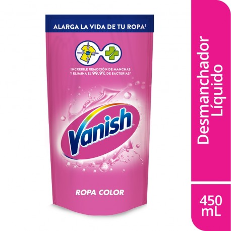 Desmanchador Vanish líquido rosa 450ml