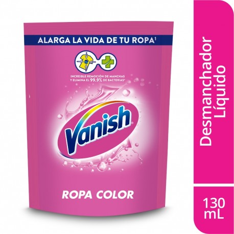 Desmanchador  Vanish Rosa Liquido Gel Doypack x130ml