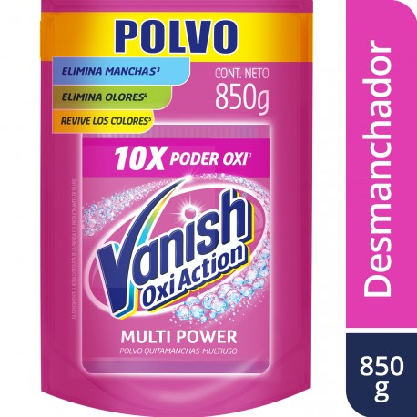 Desmanchador Vanish 850 gr  Rosa - Gold