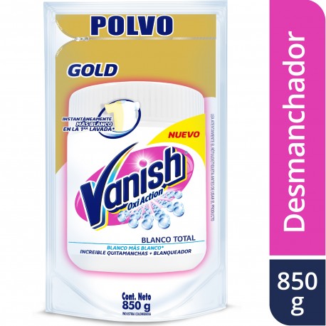 Desmanchador Vanish 850 gr Blanco - Gold
