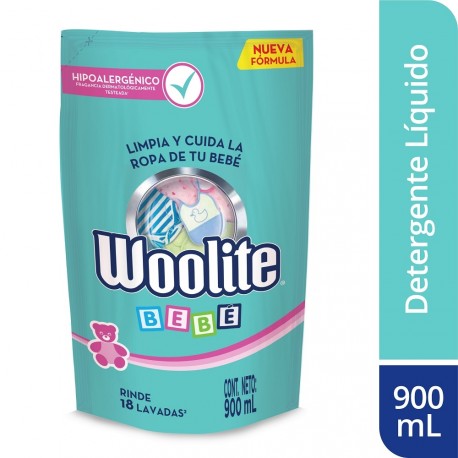 Detergente Jabón líquido Woolite Para Ropa de bebé 900ml