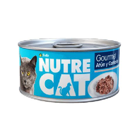 Nutrecat  Atún y Camarón x 85gr