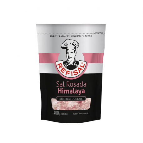 Sal Refisal Rosada Himalaya Cistales Doypack X 400gr