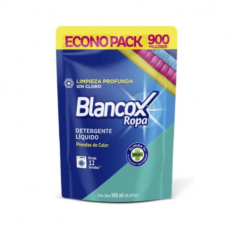 Detergente Liquido Blancox Jabón  Doypack  x900     