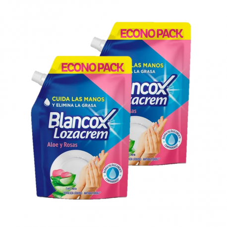Lavaloza Blancox Lozacrem Liquido Aloe Doypack 1.5Lx2