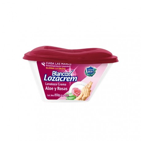 Lavaloza Lozacrem Blancox Crema Aloe Y Rosas X 850gr
