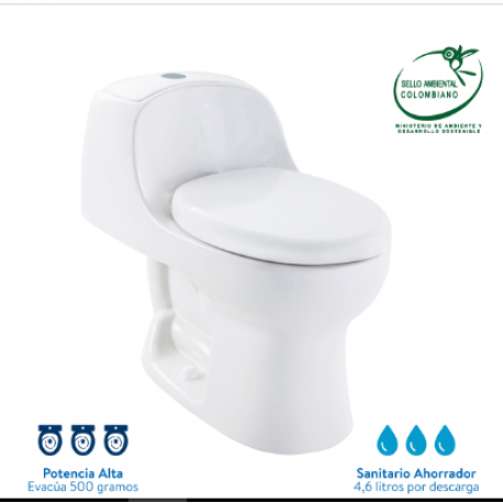Sanitario Corona Montecarlo Advance Redondo