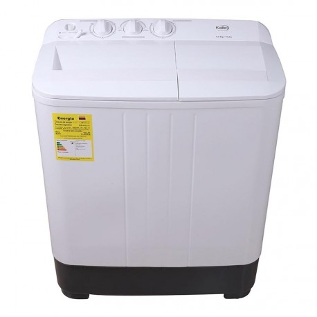 Lavadora KALLEY Semiautomática 5 Kilogramos K-LAVSA5B Blanco