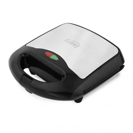 Sanduchera Kalley K-SM400 2 Puestos Negra