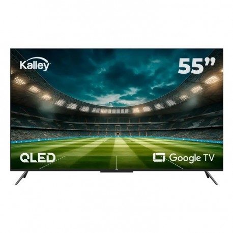 Televisor KALLEY 55" Pulgadas 139 cm GTV55UHDQV2 4K-UHD QLED