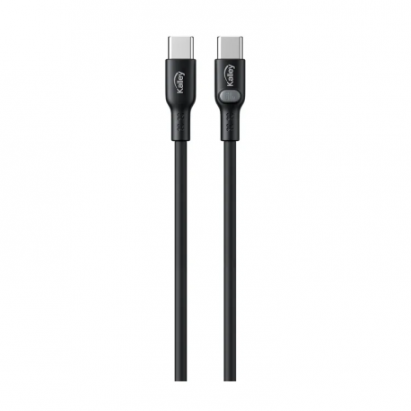 Cable KALLEY USB-C a USB-C de 1.0 Metro Negro