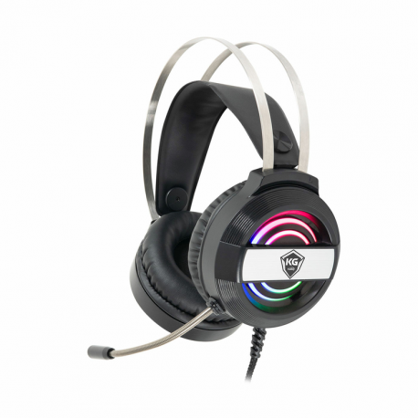 Audífonos De Diadema Kalley Alámbricos Over Ear Gaming K-KGA1 Negro