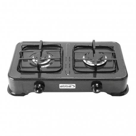 Estufa De Mesa Abba 2 Puestos Gas Propano SG2001PQA
