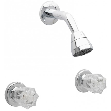 Paquete Corona ducha Briza 8 pulgadas x4