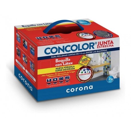 Boquilla Concolor Max Corona Super Blanco 2KG