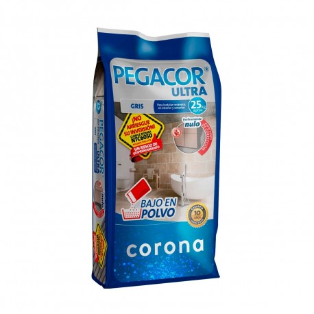 Corona Pegacor Ultra Gris 25kg