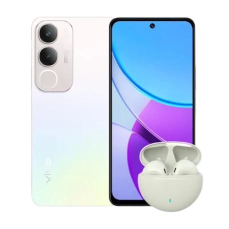 Celular VIVO Y19S 256GB Plateado + Audifonos