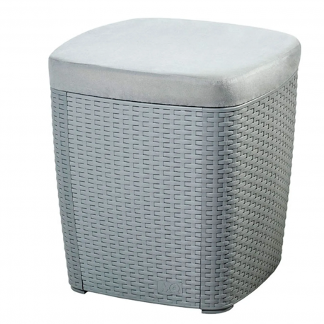 Puff Baúl MQ Capri Gris