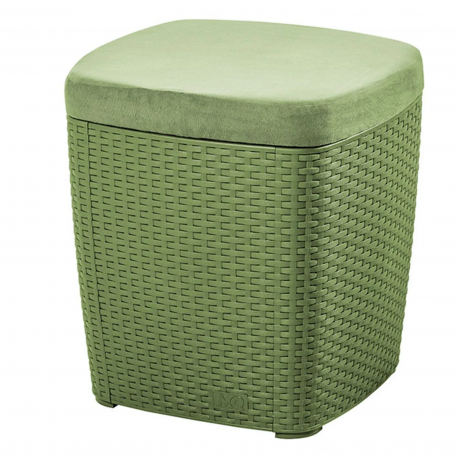 Puff Baúl MQ Capri Verde