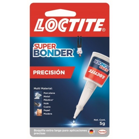 Pegante Super Bonder Instantáneo X 5gr