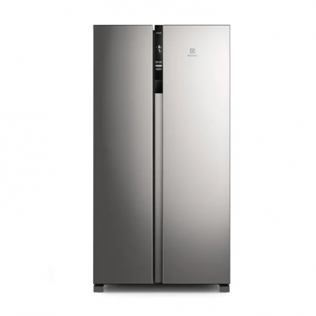 Nevecón Electrolux  Side by Side 531 Litros Brutos ERSA53V3HVG Gris