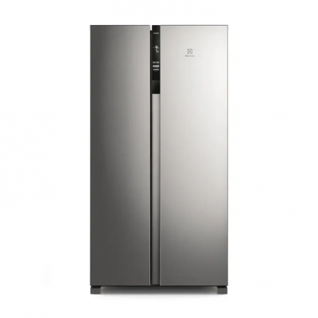 Nevecón Electrolux Side By Side 442 Litros ERSA44V3HVG Silver