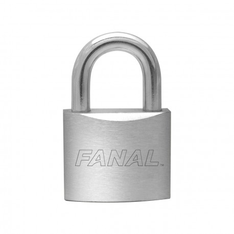 Candado Fanal Hierro 3 Llaves 63Mm Pintura Plata