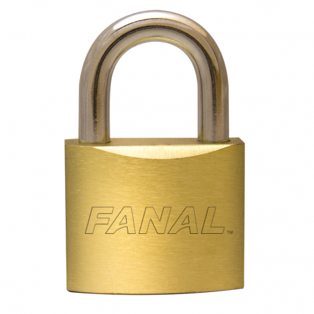 Candado Fanal Hierro 3 Llaves 63Mm Pintura Latón