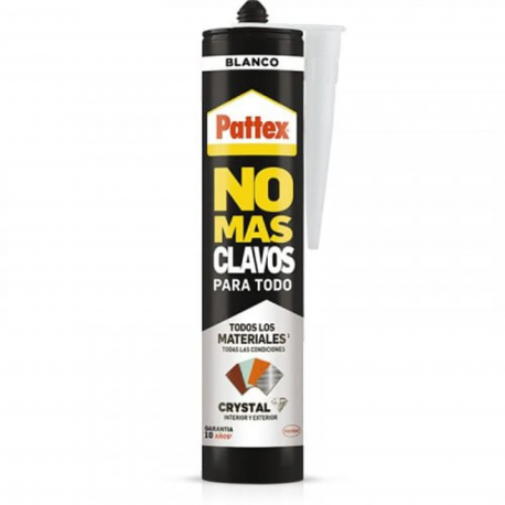 Adhesivo Pattex No Mas Clavos Crystal 290gr
