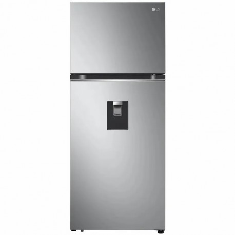 Nevera LG No Frost congelador superior 374 litros VT38WGPX gris