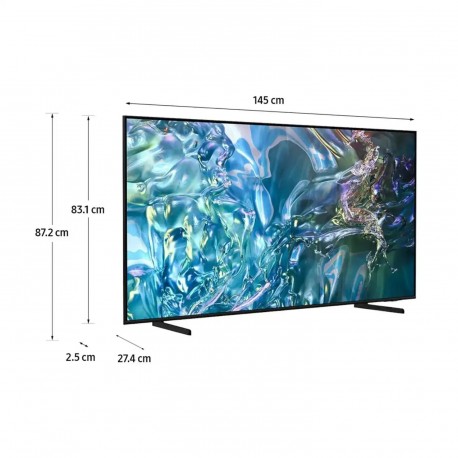 TV SAMSUNG 65" Pulgadas 165,1 cm QN65Q60DA 4K-UHD QLED Smart TV