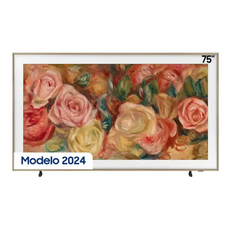 Televisor Samsung 75" Pulgadas 190.5 cm F-QN75LS03D 4K-UHD QLED THE FRAME Smart TV