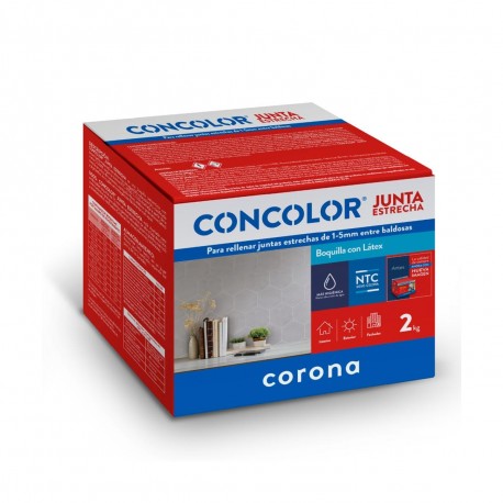 CONCOLOR® Corona Junta Estrecha Negro 2 kg