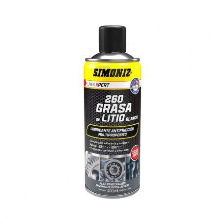 GRASA DE LITIO BLANCA 260 XPERT 400ML SIMONIZ