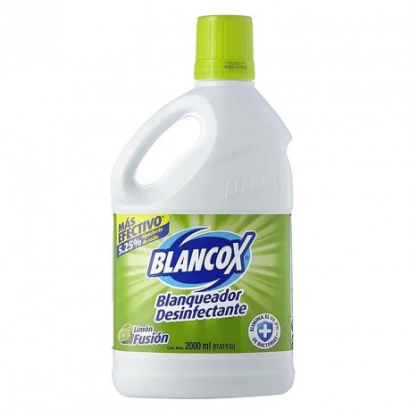 Blancox Blanqueador Desinfectante Limón Fusión  PE 2000ML