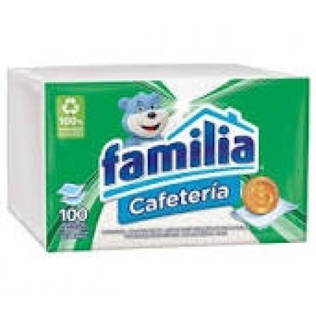 Servilletas Familia Cafeteria x100und