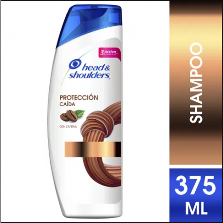 Head & Shoulders Protección Caída Con Cafeína Shampoo 375ml