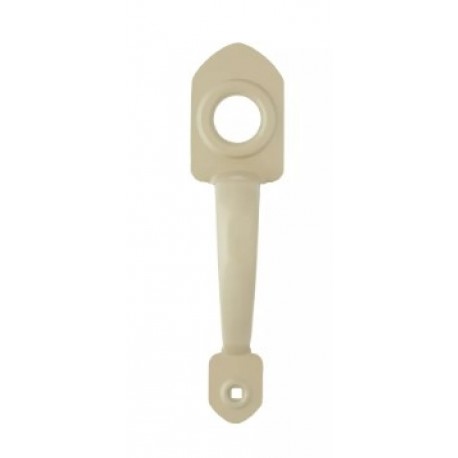 Escudo De Manija Fanal Para Puerta Beige
