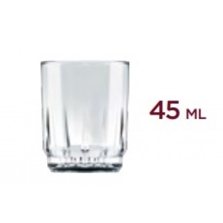 Set De Copas Cristar Shot Prisma 