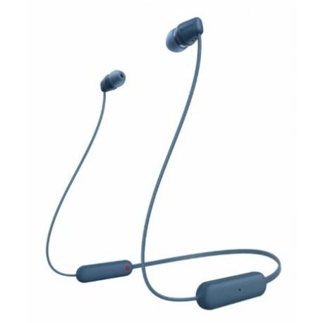  Audífonos Sony Inalámbricos Bluetooth In Ear Manos Libres WI-C100 Azul