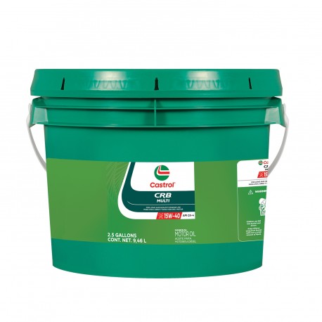 Aceite Castrol CRB Multi 15W40 CK4 2.5 Galones